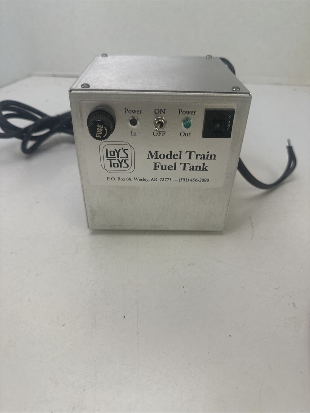 Loys Toys model train 5 amp power supply - Tested Working Condition